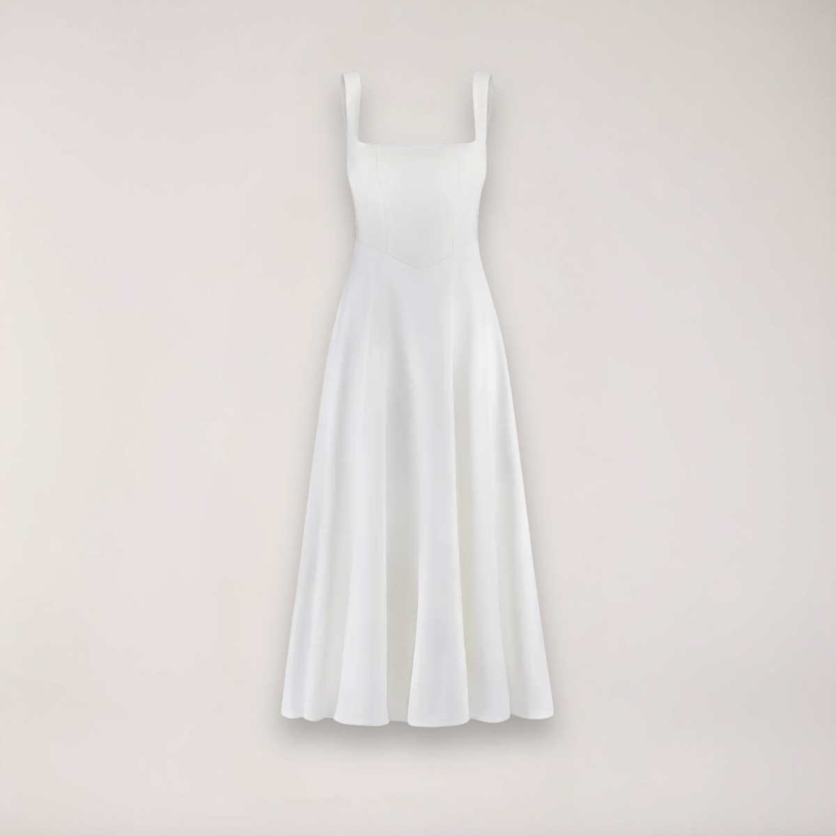 Violetta Grandin | Women’s Midi Dress – Flattering Fit – Cinched Waist – Flowing Silhouette